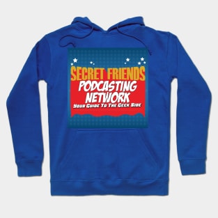 Secret Friends Unite Podcasting Network Logo Hoodie